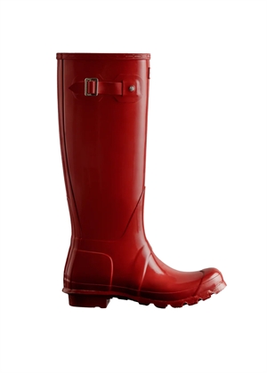 Original Tall Gloss støvle Military Red Hunter